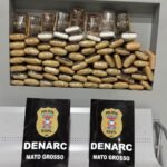 Traficante é presa com com 74 tabletes de supermaconha em residência de Várzea Grande